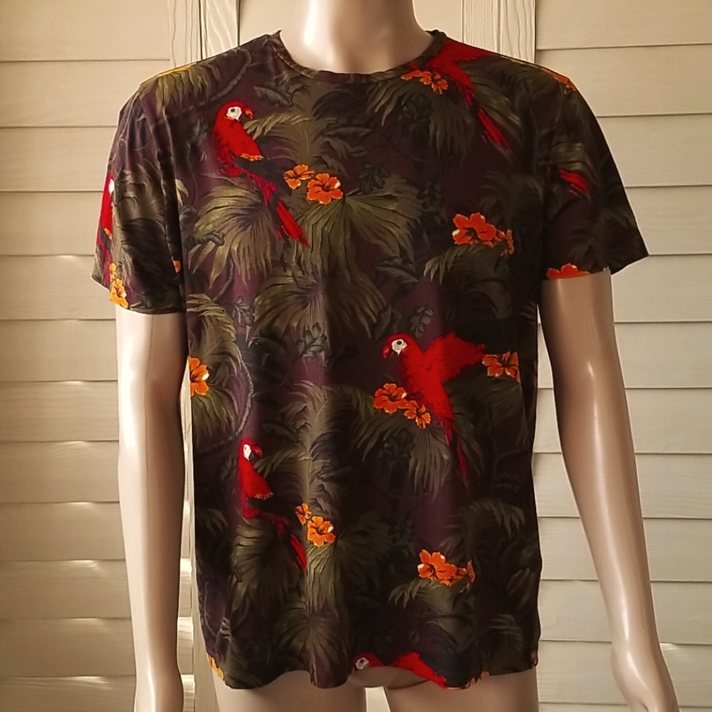 H&M Tropical Print T-Shirt